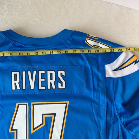 NFL Men’s XL Nike Jersey Football Chargers  New With Tags RIVERS # 17 Player - Picture 8 of 12
